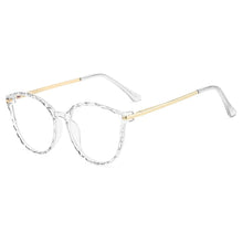 Carica l&#39;immagine nel visualizzatore di Gallery, Anti Blue Light Glasses Frames Women Computer Eyewear Popular Cat Eye Glasses Eyeglasses Lady Clear Optical Frame Goggle