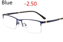 Load image into Gallery viewer, Business Myopia  Titanium Frame HD Resin Finished Myopia Glasses Men Women Optical Shortsighted Eyeglasses-1.00 To -5.00