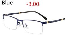 Load image into Gallery viewer, Business Myopia  Titanium Frame HD Resin Finished Myopia Glasses Men Women Optical Shortsighted Eyeglasses-1.00 To -5.00