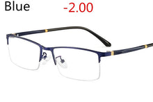 Load image into Gallery viewer, Business Myopia  Titanium Frame HD Resin Finished Myopia Glasses Men Women Optical Shortsighted Eyeglasses-1.00 To -5.00