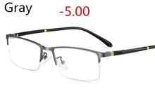 Load image into Gallery viewer, Business Myopia  Titanium Frame HD Resin Finished Myopia Glasses Men Women Optical Shortsighted Eyeglasses-1.00 To -5.00