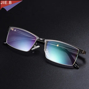 Business Myopia  Titanium Frame HD Resin Finished Myopia Glasses Men Women Optical Shortsighted Eyeglasses-1.00 To -5.00