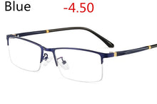 Load image into Gallery viewer, Business Myopia  Titanium Frame HD Resin Finished Myopia Glasses Men Women Optical Shortsighted Eyeglasses-1.00 To -5.00