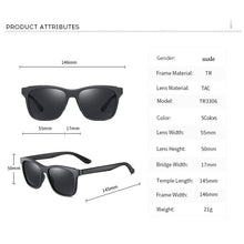 Load image into Gallery viewer, Men and Women Polarized Sunglasses Frame  Female Stylish Quality Sunglasses Shaes Multi Colors Woman Sunshades 3306