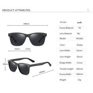 Men and Women Polarized Sunglasses Frame  Female Stylish Quality Sunglasses Shaes Multi Colors Woman Sunshades 3306