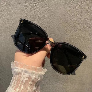 Style Oval Sunglasses Women Vintage Retro Round Frame White Mens Sun Glasses Female Black Hip Hop Clear Eyeglasses UV400