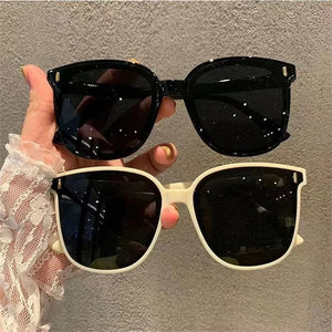 Style Oval Sunglasses Women Vintage Retro Round Frame White Mens Sun Glasses Female Black Hip Hop Clear Eyeglasses UV400