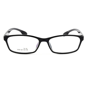 Gmei Optical Donna Rettangolare Urltra-Light TR90 Montatura per occhiali da vista con montatura completa Montature per occhiali miopia da uomo 5 colori M5055