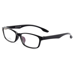 Gmei Optical Donna Rettangolare Urltra-Light TR90 Montatura per occhiali da vista con montatura completa Montature per occhiali miopia da uomo 5 colori M5055