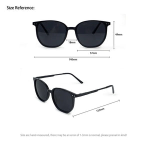 HBK TR Round Frame Polarized Sunglasses Women Vintage Male Eyewear Uv400 Summer Style Travel Driving Oculos De Sol Gafas