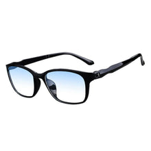 Carica l&#39;immagine nel visualizzatore di Gallery, Reading Eyewear Presbyopia Glasses for Men Women Anti Blue Light Lens Eyeglasses Ultra Light Gradient Color Black Frame Eyewear