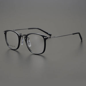 Japanese Brand Square Acetate Glasses Frame Men Myopia Perscription Eyeglasses Frames Eyewear Women Optical Reading Spectacles