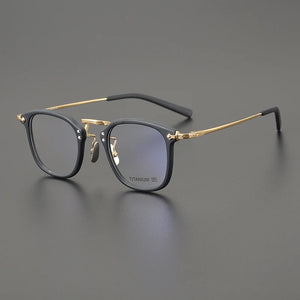 Japanese Brand Square Acetate Glasses Frame Men Myopia Perscription Eyeglasses Frames Eyewear Women Optical Reading Spectacles