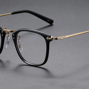 Japanese Brand Square Acetate Glasses Frame Men Myopia Perscription Eyeglasses Frames Eyewear Women Optical Reading Spectacles