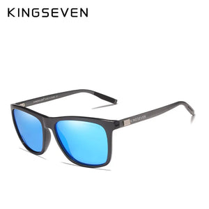 KINGSEVEN 4PCS Favorable Price Sunglasses Men Polarized Protection Aluminum Frame Oculos De Sol  Travel Outdoor Sports