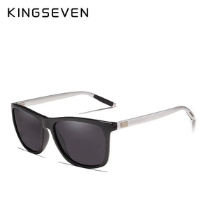 KINGSEVEN 4PCS Favorable Price Sunglasses Men Polarized Protection Aluminum Frame Oculos De Sol  Travel Outdoor Sports