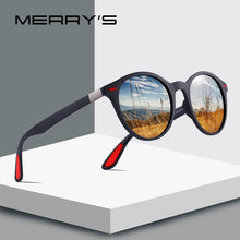 Load image into Gallery viewer, MERRYS DESIGN Men Women Classic Retro Rivet Polarized Sunglasses TR90 Legs Lighter Design Oval Frame UV400 Protection S8126