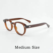 Load image into Gallery viewer, MOSCOT Ultra-light  High-end Brand Acetate Eyewear Women Retro Round Optical Prescription Eyeglasses Frame Men Y1915