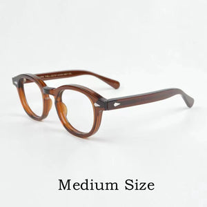 MOSCOT Ultra-light  High-end Brand Acetate Eyewear Women Retro Round Optical Prescription Eyeglasses Frame Men Y1915