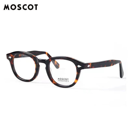 MOSCOT Ultra-light  High-end Brand Acetate Eyewear Women Retro Round Optical Prescription Eyeglasses Frame Men Y1915