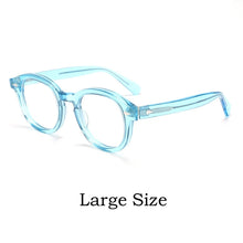 Carica l&#39;immagine nel visualizzatore di Gallery, MOSCOT Ultra-light  High-end Brand Acetate Eyewear Women Retro Round Optical Prescription Eyeglasses Frame Men Y1915