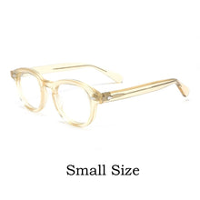 Carica l&#39;immagine nel visualizzatore di Gallery, MOSCOT Ultra-light  High-end Brand Acetate Eyewear Women Retro Round Optical Prescription Eyeglasses Frame Men Y1915