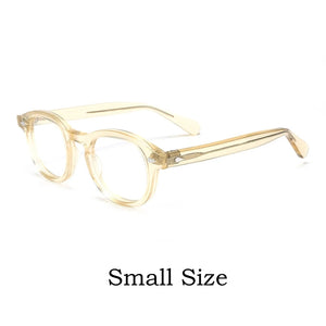 MOSCOT Ultra-light  High-end Brand Acetate Eyewear Women Retro Round Optical Prescription Eyeglasses Frame Men Y1915