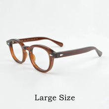 Load image into Gallery viewer, MOSCOT Ultra-light  High-end Brand Acetate Eyewear Women Retro Round Optical Prescription Eyeglasses Frame Men Y1915