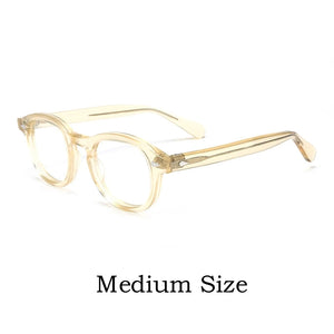 MOSCOT Ultra-light  High-end Brand Acetate Eyewear Women Retro Round Optical Prescription Eyeglasses Frame Men Y1915