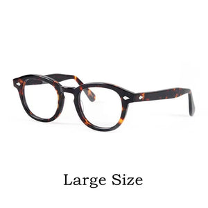 MOSCOT Ultra-light  High-end Brand Acetate Eyewear Women Retro Round Optical Prescription Eyeglasses Frame Men Y1915