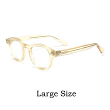 Carica l&#39;immagine nel visualizzatore di Gallery, MOSCOT Ultra-light  High-end Brand Acetate Eyewear Women Retro Round Optical Prescription Eyeglasses Frame Men Y1915