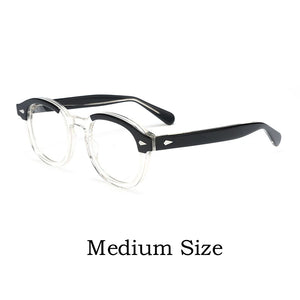 MOSCOT Ultra-light  High-end Brand Acetate Eyewear Women Retro Round Optical Prescription Eyeglasses Frame Men Y1915