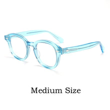 Carica l&#39;immagine nel visualizzatore di Gallery, MOSCOT Ultra-light  High-end Brand Acetate Eyewear Women Retro Round Optical Prescription Eyeglasses Frame Men Y1915