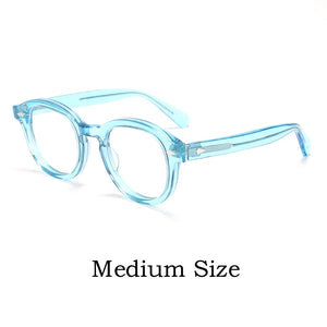 MOSCOT Ultra-light  High-end Brand Acetate Eyewear Women Retro Round Optical Prescription Eyeglasses Frame Men Y1915