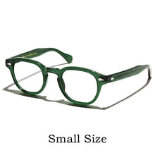 Carica l&#39;immagine nel visualizzatore di Gallery, MOSCOT Ultra-light  High-end Brand Acetate Eyewear Women Retro Round Optical Prescription Eyeglasses Frame Men Y1915