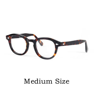 MOSCOT Ultra-light  High-end Brand Acetate Eyewear Women Retro Round Optical Prescription Eyeglasses Frame Men Y1915