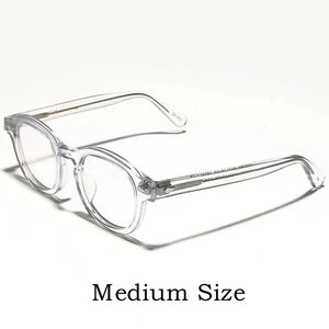 MOSCOT Ultra-light  High-end Brand Acetate Eyewear Women Retro Round Optical Prescription Eyeglasses Frame Men Y1915