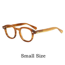 Carica l&#39;immagine nel visualizzatore di Gallery, MOSCOT Ultra-light  High-end Brand Acetate Eyewear Women Retro Round Optical Prescription Eyeglasses Frame Men Y1915