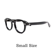 Carica l&#39;immagine nel visualizzatore di Gallery, MOSCOT Ultra-light  High-end Brand Acetate Eyewear Women Retro Round Optical Prescription Eyeglasses Frame Men Y1915