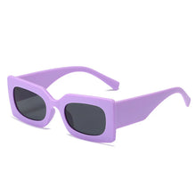 Carica l&#39;immagine nel visualizzatore di Gallery, Modern Brand Square Large Sunglasses Big Frame Oversized Sunglasses Women Luxury Purple Glasses Shades Lady