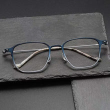 Load image into Gallery viewer, Handmade Titanium Glasses Square Blue Light Frame Men Optical Eyeglasses For Women Reading Ultra-Light Gafas