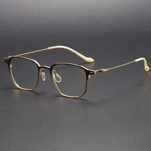 Load image into Gallery viewer, Handmade Titanium Glasses Square Blue Light Frame Men Optical Eyeglasses For Women Reading Ultra-Light Gafas