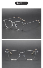 Load image into Gallery viewer, Handmade Titanium Glasses Square Blue Light Frame Men Optical Eyeglasses For Women Reading Ultra-Light Gafas