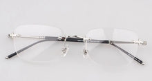 Load image into Gallery viewer, Brand Vinatge Rimless Business Ultralight Optical Glasses Eyewear Reading Myopia Prescription Eyeglasses Frames Men MB0130O