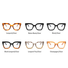 Load image into Gallery viewer, New Cat eye Clear Glasses Frame Women Square Anti Blue Light Computer Eye Glasses Ladies Eyewear