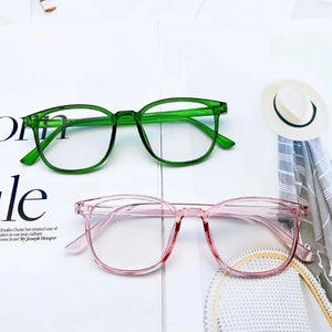 New Small Frame Square Frame Anti-Blue Light Glasses Retro Men Women Computer Gaming Eye Protection Classic Spectacles