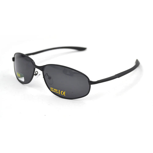 UV400 Polarized Sunglasses for Women Men Metal Frame Sport Shades Sun Glasses Travel Driving Sunglasses Gray/Tan Lens L3