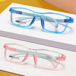 Optical juvenile Children Glasses Frames Cute Flexible Soft Detachable Vision Glasses Children Myopia Amblyopia Kids Eyewear