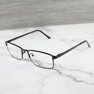 Photochromic Progressive Multifocal Reading Glasses Men Women Anti Blue Ray For Computer Work Metal  Eyewear Frame Chameleon UV