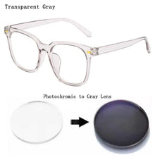 Carica l&#39;immagine nel visualizzatore di Gallery, Photochromic Reading Sunglasses Magnifier Women Men Driving Travel Rivets Large Square Frame Glasses Custom Prescription Lens